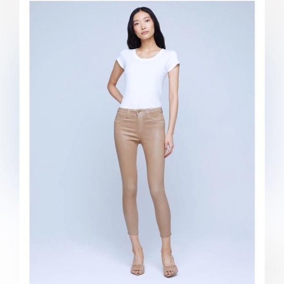 NWOT L'Agence Margot Coated Jean - Picture 1 of 8
